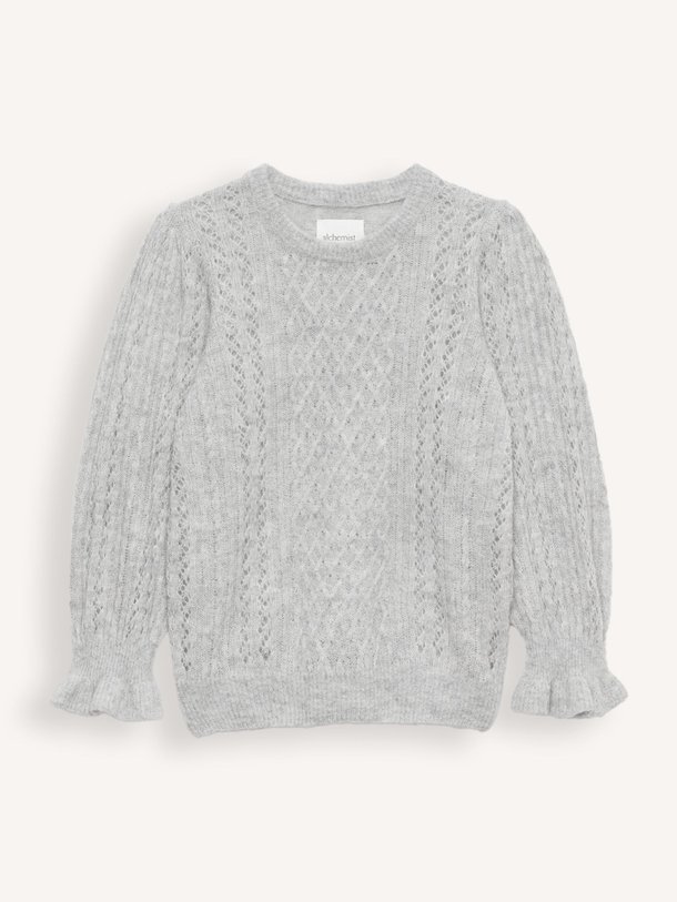 Ontdek de Anna alpacamix gemêleerde trui van Alchemist in de kleur lichtgrijs bij Orangebag. Op werkdagen voor 21:45 besteld, morgen in huis.