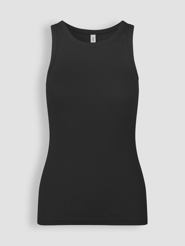 Ontdek de Alexo organic cotton rib tanktop van Samsoe Samsoe in de kleur zwart bij Orangebag. Op werkdagen voor 21:45 besteld, morgen in huis.