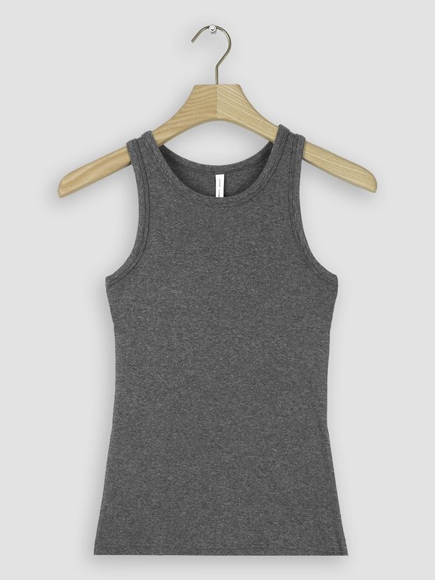 Ontdek de Alexo organic cotton rib tanktop van Samsoe Samsoe in de kleur donkergrijs bij Orangebag. Op werkdagen voor 21:45 besteld, morgen in huis.