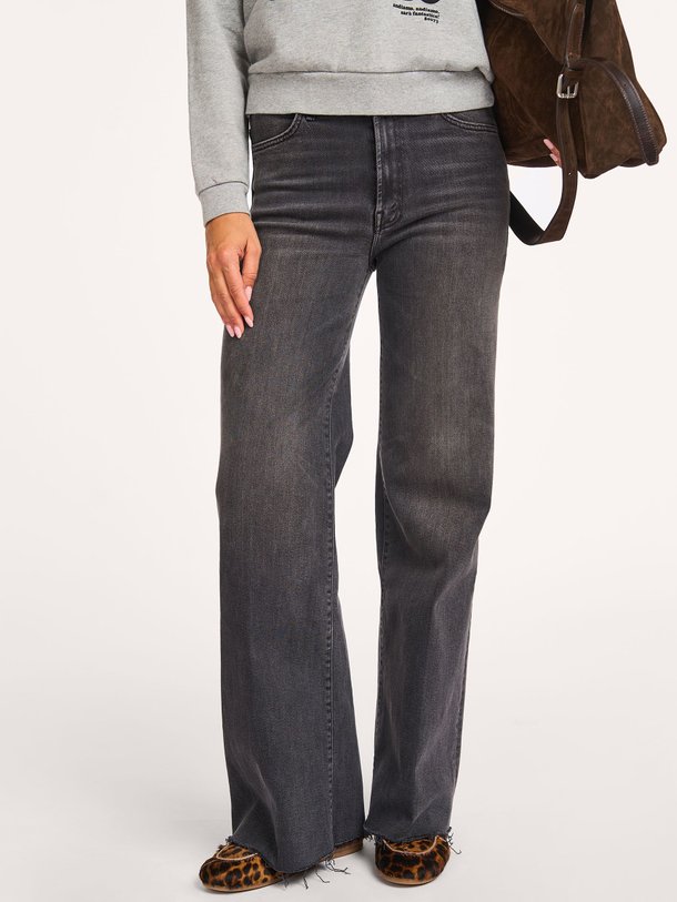 Ontdek de The Hustler high waist loose fit jeans van Mother in de kleur donkergrijs bij Orangebag. Op werkdagen voor 21:45 besteld, morgen in huis.