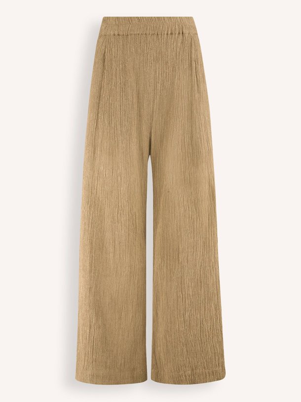Ontdek de Benji katoen/viscosemix broek met lurex van By-Bar in de kleur goudkleur bij Orangebag. Op werkdagen voor 21:45 besteld, morgen in huis.