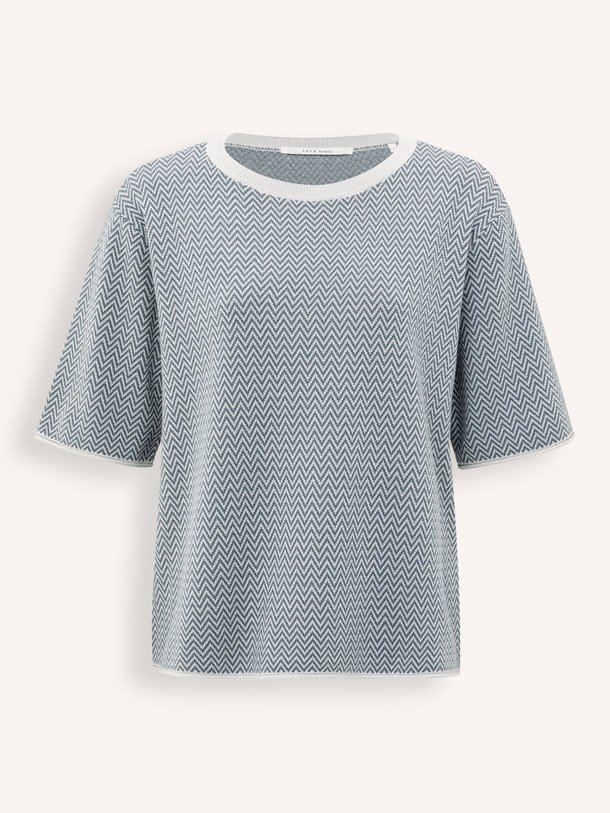 Ontdek de Wolmix top met dessin van Yaya in de kleur grijs bij Orangebag. Op werkdagen voor 21:45 besteld, morgen in huis.