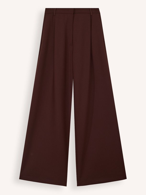 Ontdek de Provenco viscosemix pantalon van Sessun in de kleur donkerbruin bij Orangebag. Op werkdagen voor 21:45 besteld, morgen in huis.