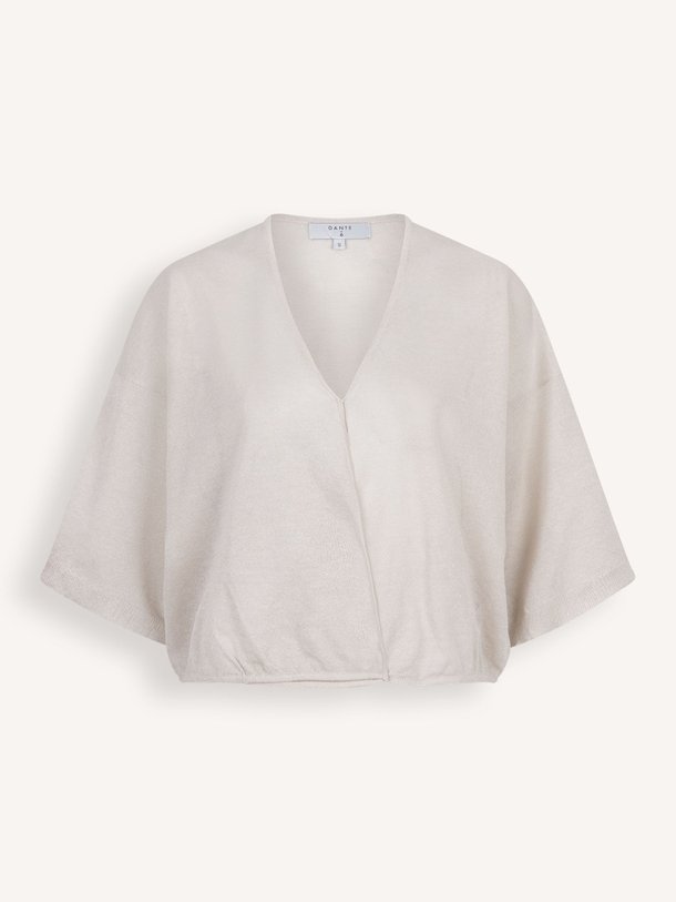 Ontdek de Revel katoenmix lurex vest van Dante 6 in de kleur crème bij Orangebag. Op werkdagen voor 21:45 besteld, morgen in huis.