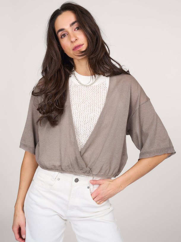 Ontdek de Revel fijngebreid lurex vest van Dante 6 in de kleur bruin bij Orangebag. Op werkdagen voor 21:45 besteld, morgen in huis.