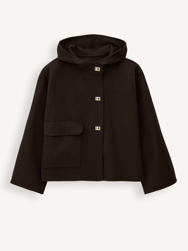 Ontdek de Kove wolmix mantel van ba-sh in de kleur donkerbruin bij Orangebag. Op werkdagen voor 21:45 besteld, morgen in huis.