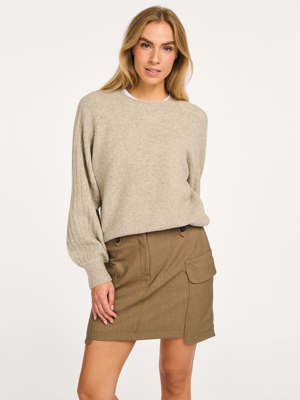 Ontdek de Cotton mix trui van Yaya in de kleur grijs bij Orangebag. Op werkdagen voor 21:45 besteld, morgen in huis.