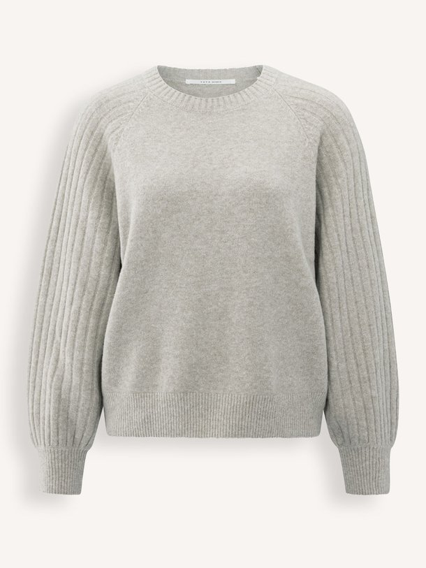 Ontdek de Cotton mix trui van Yaya in de kleur grijs bij Orangebag. Op werkdagen voor 21:45 besteld, morgen in huis.