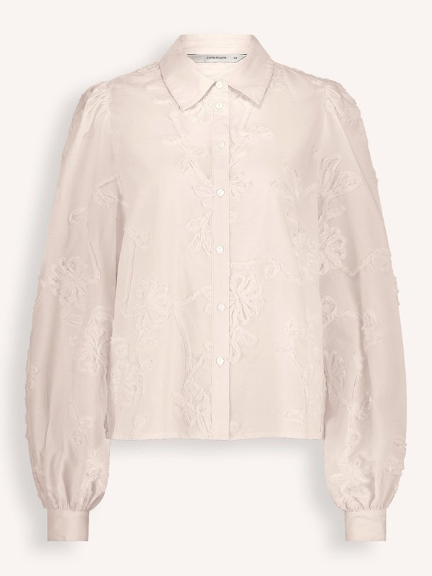 Ontdek de Katoenen blouse van Summum in de kleur crème bij Orangebag. Op werkdagen voor 21:45 besteld, morgen in huis.