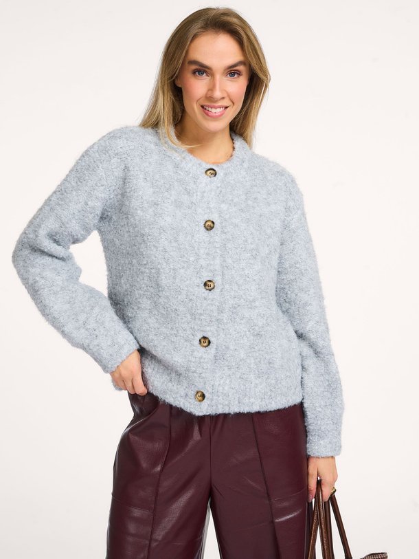 Ontdek de Wolmix vest van Frnch in de kleur grijs bij Orangebag. Op werkdagen voor 21:45 besteld, morgen in huis.