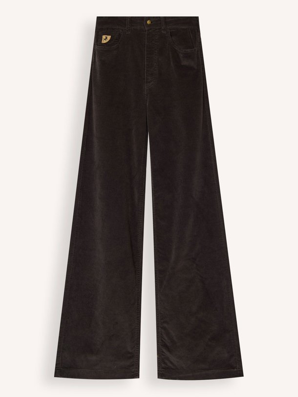 Ontdek de Palazzo katoenmix ribcord broek van Lois in de kleur donkerbruin bij Orangebag. Op werkdagen voor 21:45 besteld, morgen in huis.