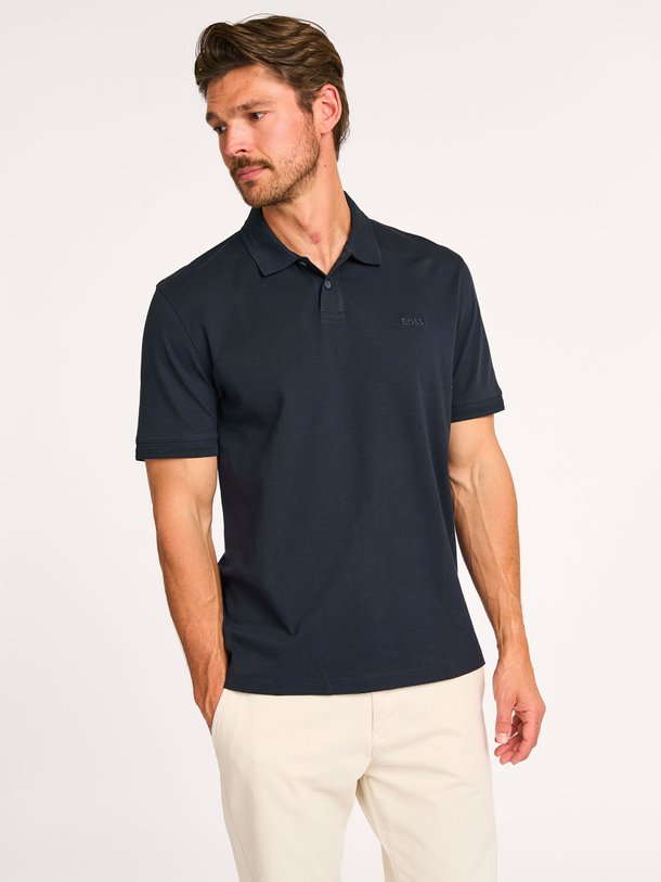 Ontdek de Interlock, katoenen polo van Boss bij Orangebag. Op werkdagen voor 21:45 besteld, morgen in huis.