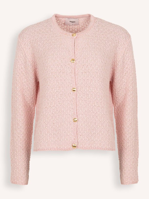 Ontdek de Kyera katoenmix lurex vest van Freebird in de kleur lichtroze bij Orangebag. Op werkdagen voor 21:45 besteld, morgen in huis.
