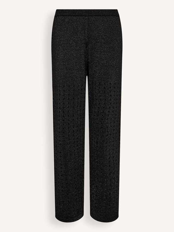 Ontdek de Viscosemix rib lurex broek van Haute L'Amitié in de kleur zwart bij Orangebag. Op werkdagen voor 21:45 besteld, morgen in huis.