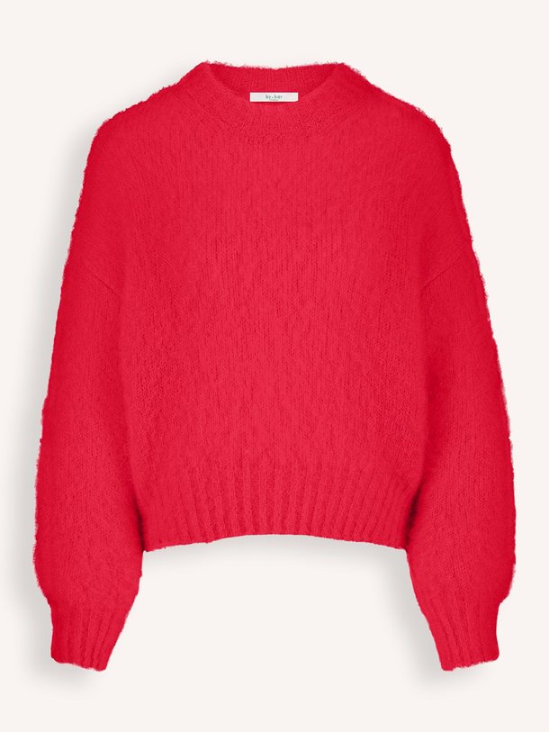Ontdek de Sonny mohairmix trui van By-Bar in de kleur rood bij Orangebag. Op werkdagen voor 21:45 besteld, morgen in huis.
