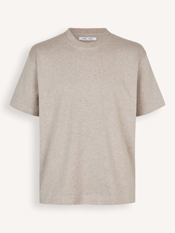 Ontdek de Saparker organic cotton gemêleerd T-shirt van Samsoe Samsoe in de kleur grijs bij Orangebag. Op werkdagen voor 21:45 besteld, morgen in huis.