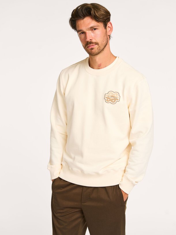 Ontdek de Gowtu organic cotton sweater van Filling Pieces in de kleur off-white bij Orangebag. Op werkdagen voor 21:45 besteld, morgen in huis.