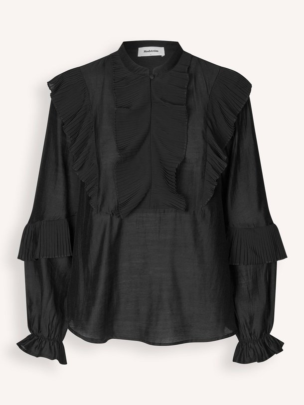 Ontdek de Phung viscosemix top van Modstrom in de kleur zwart bij Orangebag. Op werkdagen voor 21:45 besteld, morgen in huis.