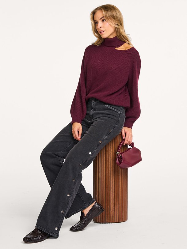 Ontdek de Belvina mid waist loose fit jeans van Dante 6 in de kleur zwart bij Orangebag. Op werkdagen voor 21:45 besteld, morgen in huis.