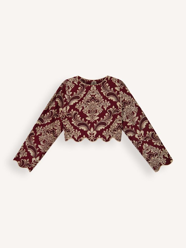 Ontdek de Viscosemix jacquard top van Farm Rio in de kleur roze bij Orangebag. Op werkdagen voor 21:45 besteld, morgen in huis.