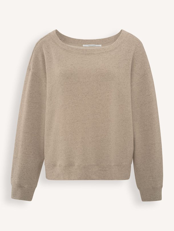 Ontdek de Katoenmix gemêleerde sweater van Yaya in de kleur bruingrijs bij Orangebag. Op werkdagen voor 21:45 besteld, morgen in huis.