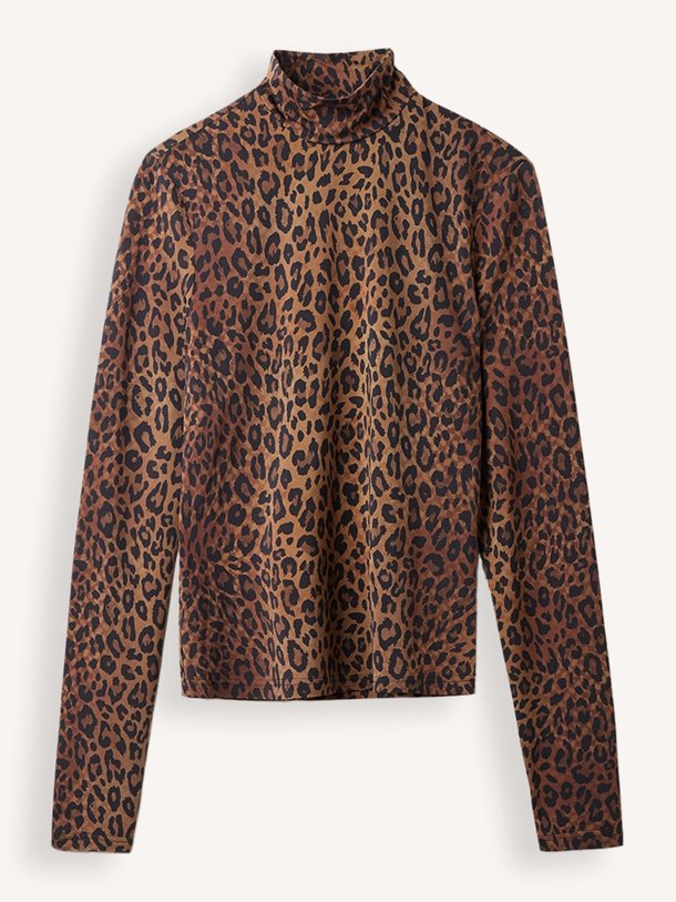 Ontdek de Telia viscosemix leopard longsleeve van Lala Berlin in de kleur donkerbruin bij Orangebag. Op werkdagen voor 21:45 besteld, morgen in huis.
