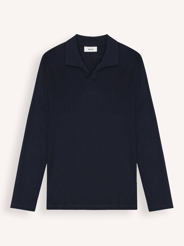 Ontdek de Paul organic cotton polo van NN.07 in de kleur donkerblauw bij Orangebag. Op werkdagen voor 21:45 besteld, morgen in huis.