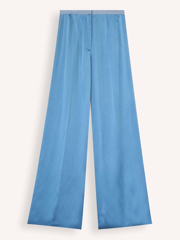 Ontdek de Viscosemix pantalon van forte_forte in de kleur blauw bij Orangebag. Op werkdagen voor 21:45 besteld, morgen in huis.