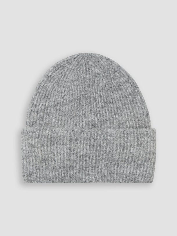 Samsoe Samsoe Nor - Alpacamix Gemêleerde Beanie - Grijs Ontdek de Nor alpacamix gemêleerde beanie van Samsoe Samsoe in de kleur grijs bij Orangebag. Op werkdagen voor 21:45 besteld, morgen in huis.