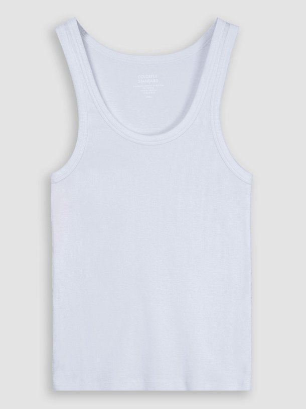 Ontdek de Organic cotton rib tanktop van Colorful Standard in de kleur lavendel bij Orangebag. Op werkdagen voor 21:45 besteld, morgen in huis.