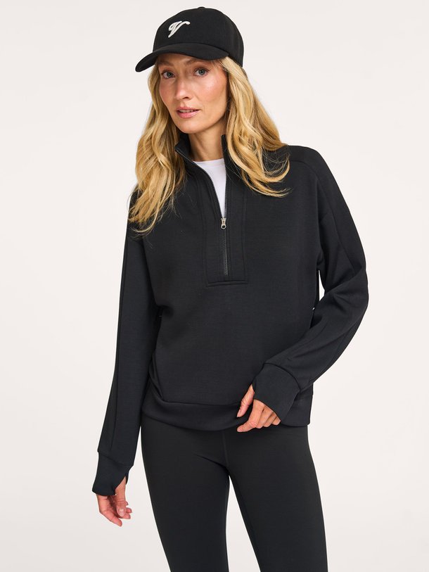 Ontdek de Marissa modalmix sweater van Varley in de kleur zwart bij Orangebag. Op werkdagen voor 21:45 besteld, morgen in huis.