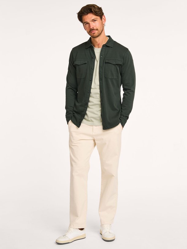 Ontdek de Organic cotton overshirt van Butcher of Blue in de kleur donkergroen bij Orangebag. Op werkdagen voor 21:45 besteld, morgen in huis.