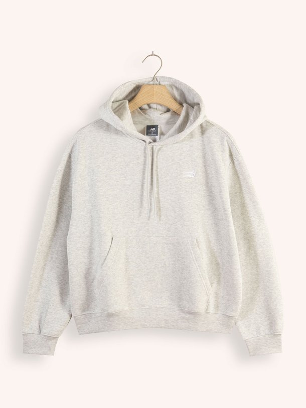 Ontdek de Katoenmix gemêleerde hoodie van New Balance in de kleur grijs bij Orangebag. Op werkdagen voor 21:45 besteld, morgen in huis.