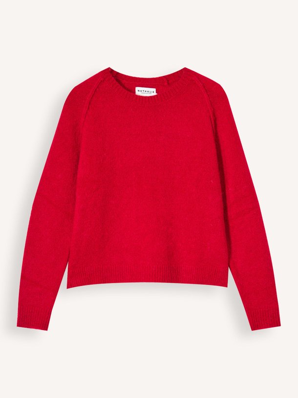 Ontdek de Gilke alpacamix trui van Nathalie Vleeschouwer in de kleur rood bij Orangebag. Op werkdagen voor 21:45 besteld, morgen in huis.