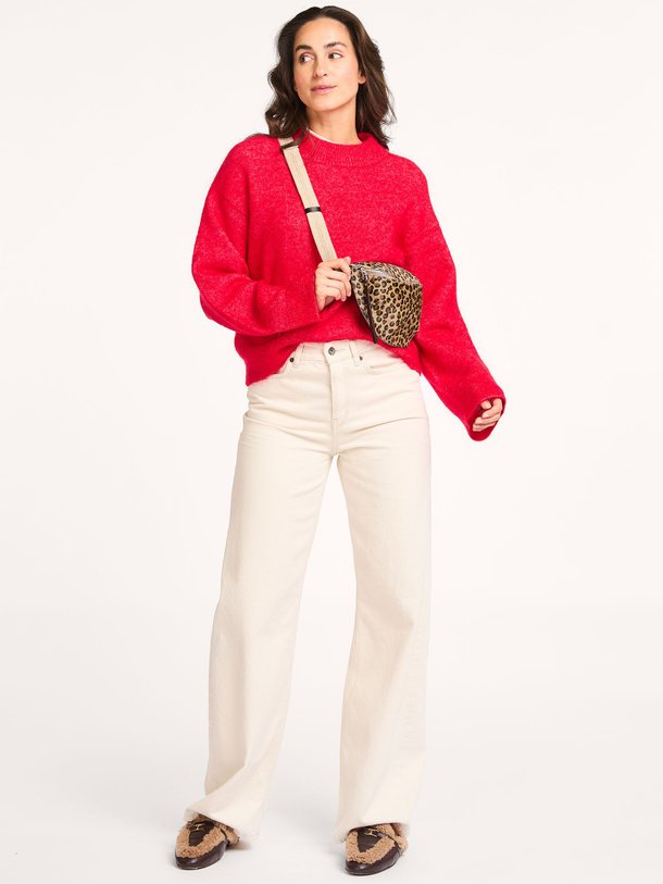 Ontdek de Brook wolmix trui van Second Female in de kleur rood bij Orangebag. Op werkdagen voor 21:45 besteld, morgen in huis.