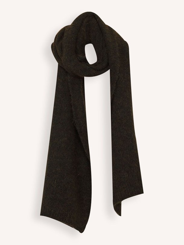 Ontdek de East alpacamix gemêleerde sjaal van American Vintage in de kleur donkergroen bij Orangebag. Op werkdagen voor 21:45 besteld, morgen in huis.