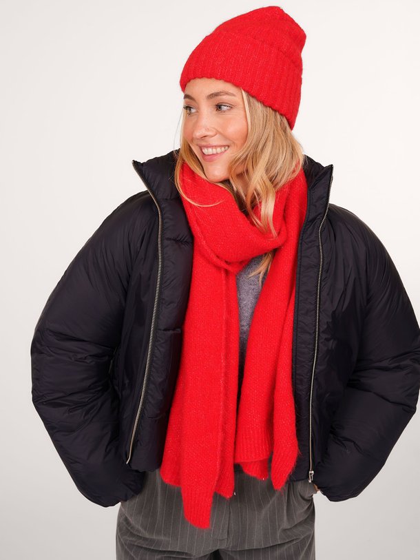 Ontdek de East alpacamix gemêleerde sjaal van American Vintage in de kleur rood bij Orangebag. Op werkdagen voor 21:45 besteld, morgen in huis.