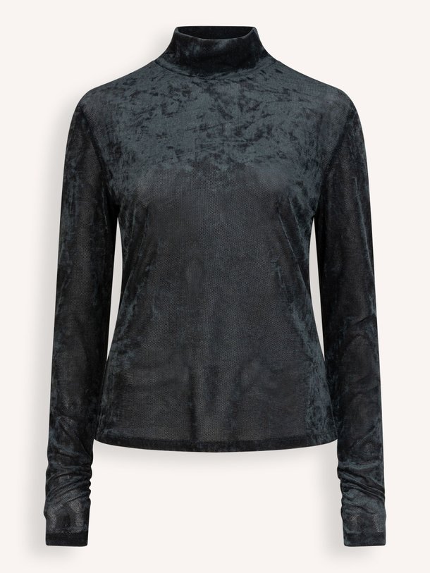 Ontdek de Olya geweven velours mesh top van Dante 6 in de kleur groen bij Orangebag. Op werkdagen voor 21:45 besteld, morgen in huis.