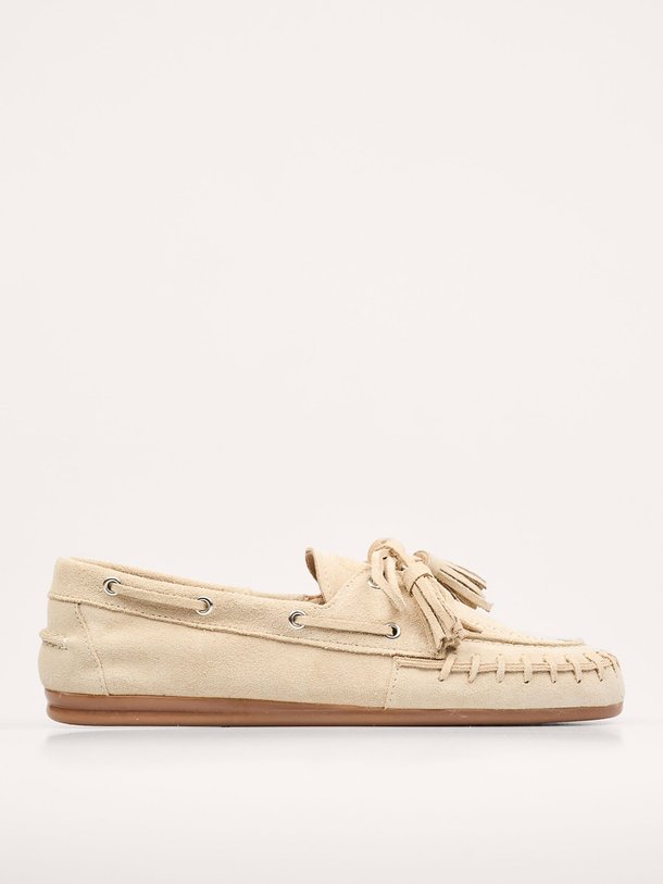 Ontdek de Suède loafers van Posa in de kleur zand bij Orangebag. Op werkdagen voor 21:45 besteld, morgen in huis.