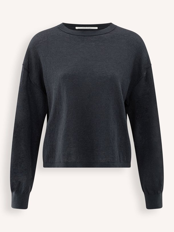 Ontdek de Wolmix trui van Yaya in de kleur donkerblauw bij Orangebag. Op werkdagen voor 21:45 besteld, morgen in huis.