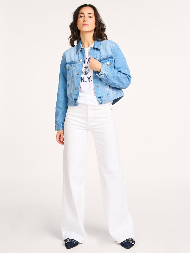 Ontdek de Sabeth denim jack van Samsoe Samsoe in de kleur blauw bij Orangebag. Op werkdagen voor 21:45 besteld, morgen in huis.