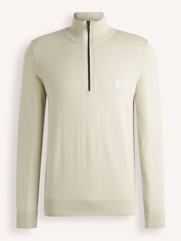 Ontdek de Kanobix katoen/cashmeremix trui van Boss in de kleur crème bij Orangebag. Op werkdagen voor 21:45 besteld, morgen in huis.