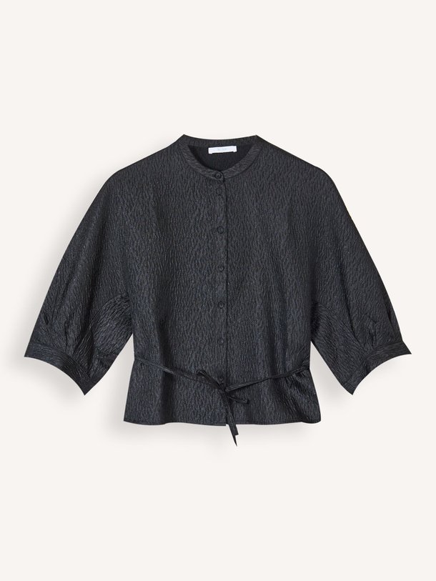 Ontdek de Christi viscosemix top van By-Bar in de kleur zwart bij Orangebag. Op werkdagen voor 21:45 besteld, morgen in huis.