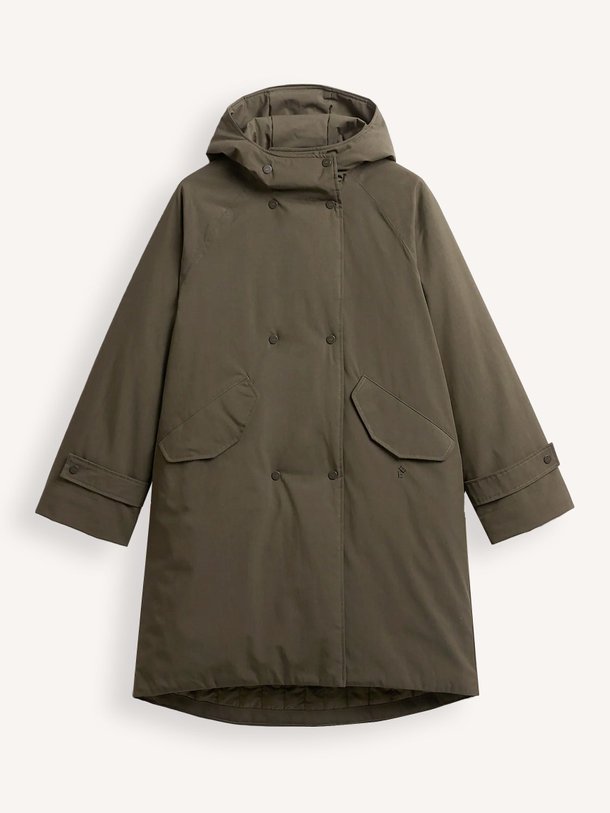 Ontdek de Augustina technische gewatteerde jas van Elvine in de kleur olijfgroen bij Orangebag. Op werkdagen voor 21:45 besteld, morgen in huis.