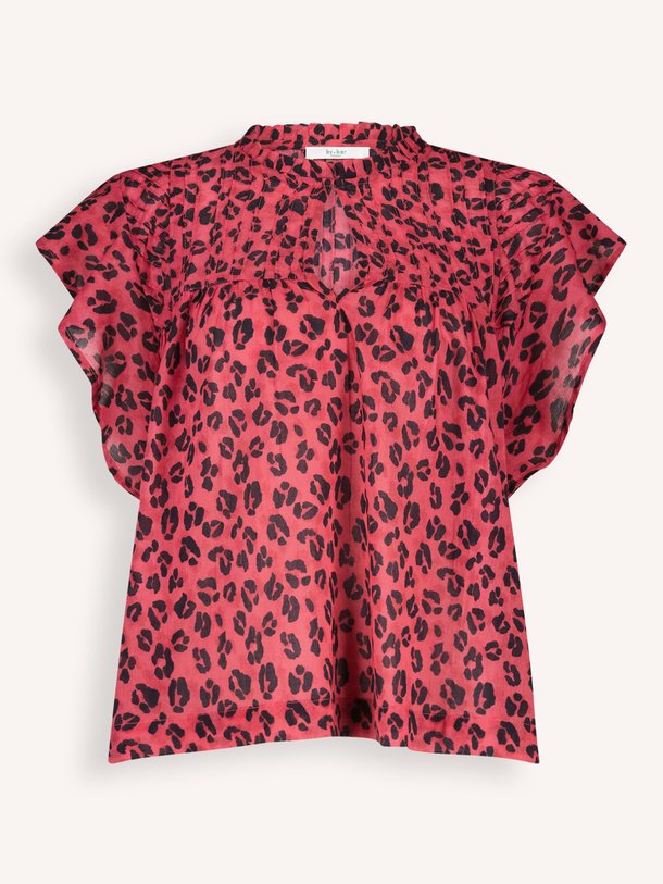 Ontdek de Danee katoenen top met print van By-Bar in de kleur rood bij Orangebag. Op werkdagen voor 21:45 besteld, morgen in huis.