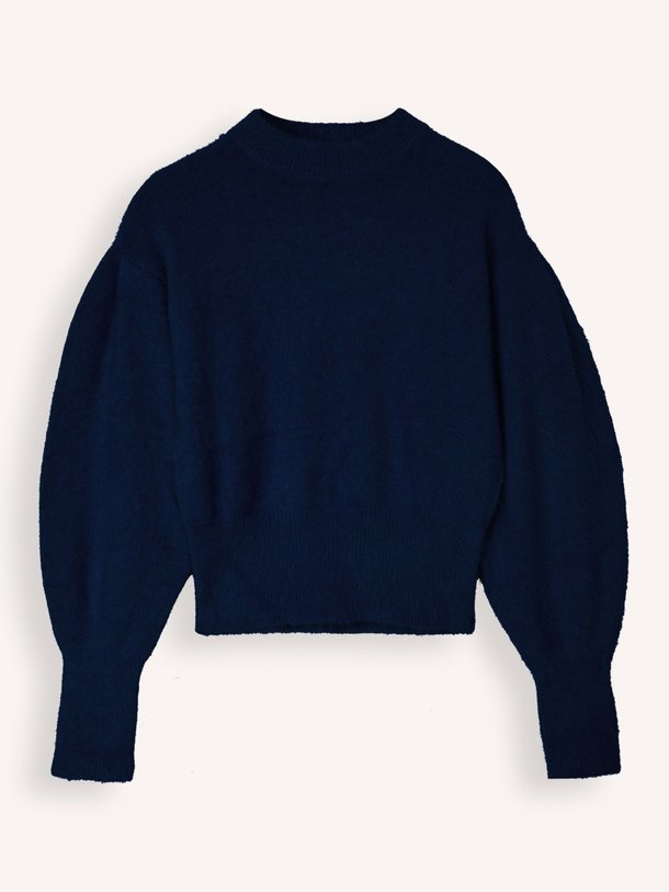 Ontdek de Dateka angoramix trui van Bellerose in de kleur donkerblauw bij Orangebag. Op werkdagen voor 21:45 besteld, morgen in huis.