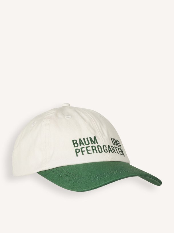 Ontdek de Lana katoenen logo pet van Baum und Pferdgarten in de kleur beige bij Orangebag. Op werkdagen voor 21:45 besteld, morgen in huis.