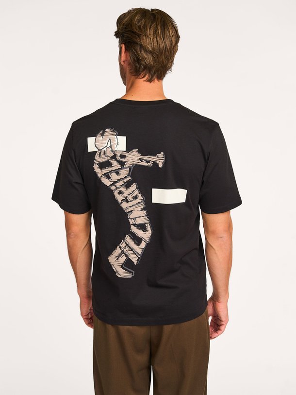 Ontdek de Organic cotton T-shirt met print van Filling Pieces in de kleur zwart bij Orangebag. Op werkdagen voor 21:45 besteld, morgen in huis.