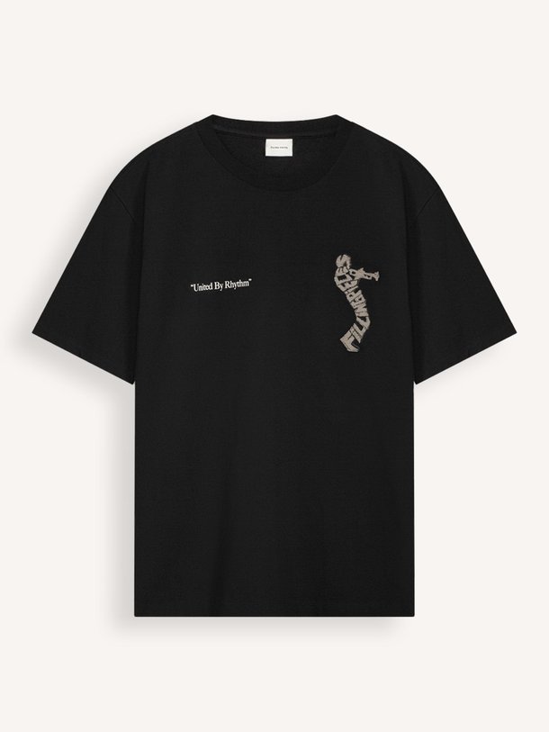 Ontdek de Organic cotton T-shirt met print van Filling Pieces in de kleur zwart bij Orangebag. Op werkdagen voor 21:45 besteld, morgen in huis.