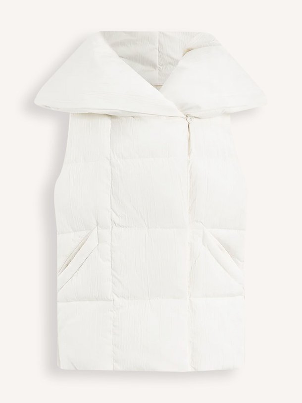 Ontdek de Chiara geweven gewatteerde bodywarmer van Varley in de kleur crème bij Orangebag. Op werkdagen voor 21:45 besteld, morgen in huis.